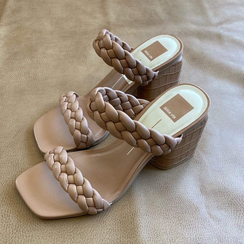 Dolce Vita braided heels